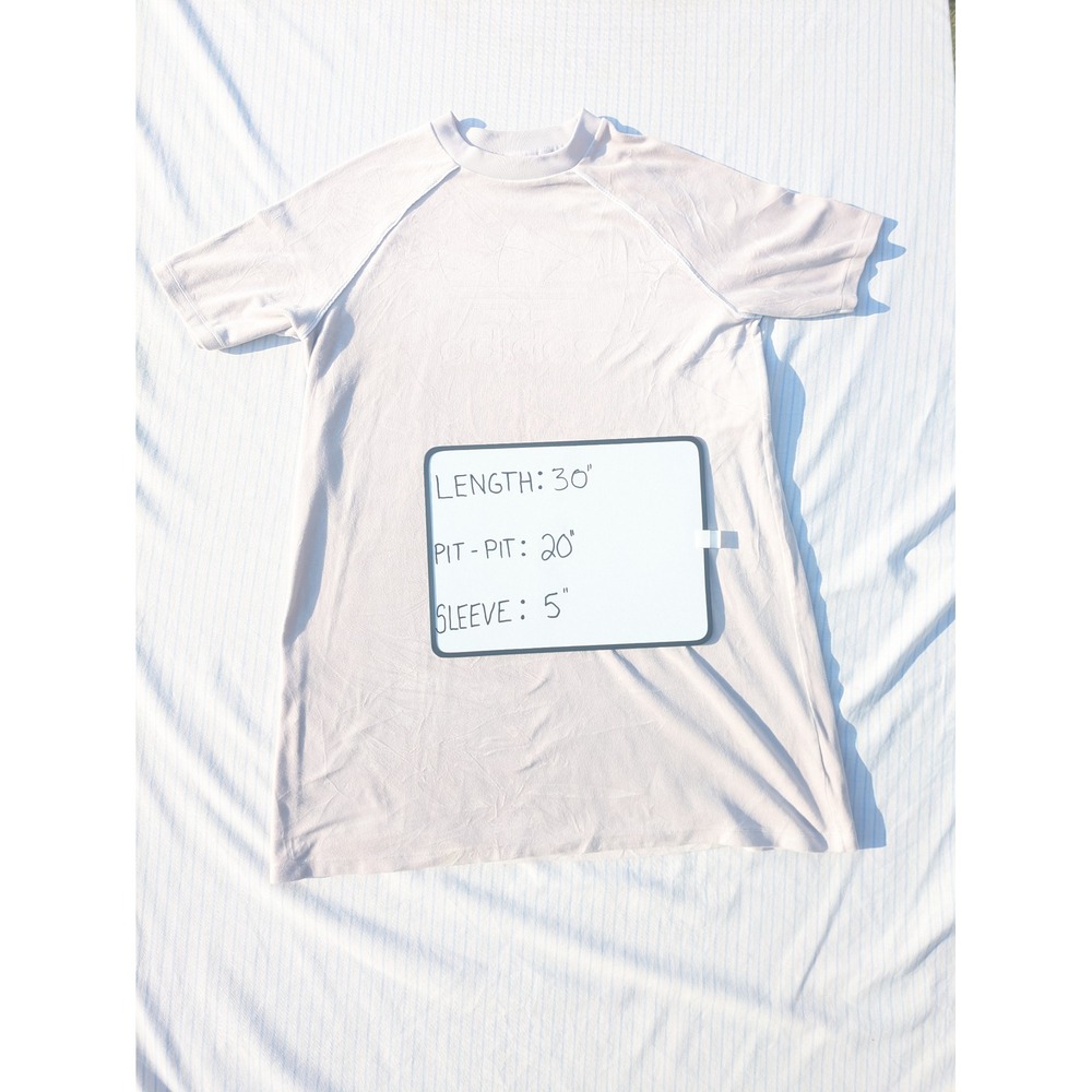 Adidas T-Shirt Dress Athleisure Short Sleeve‎ Casual Comfy L